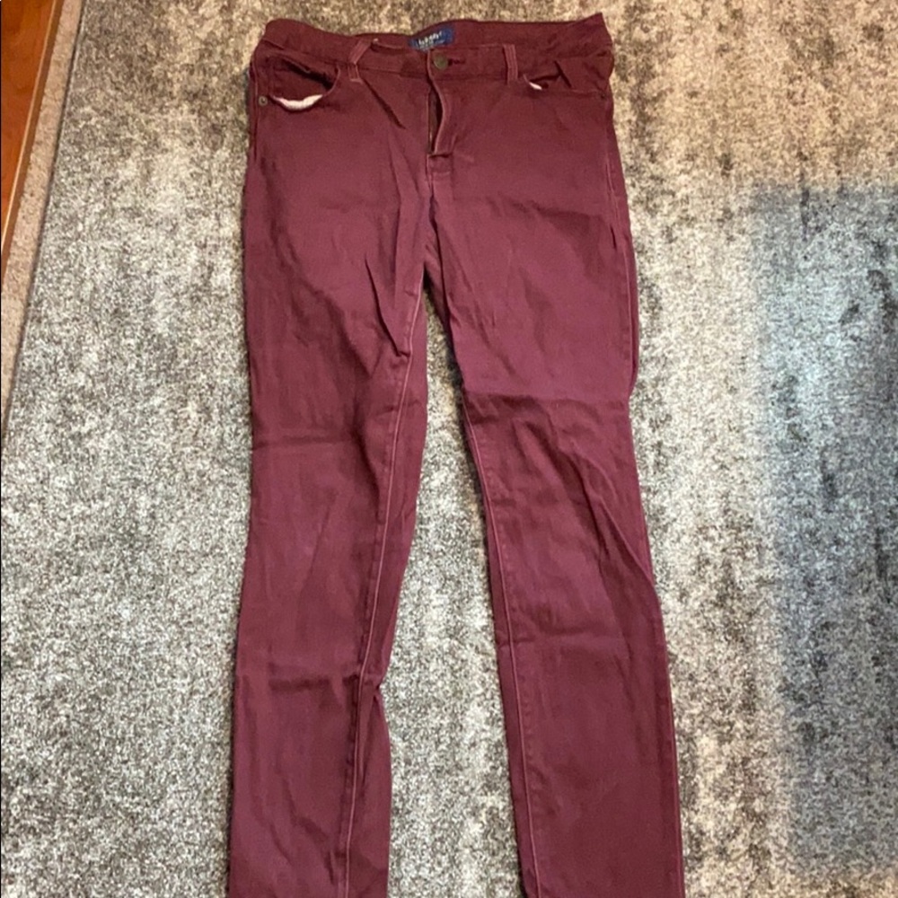 Old Navy Maroon jeans